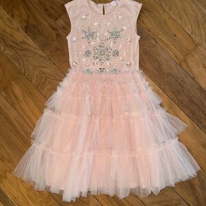 Tutu Du Monde Blush Dress with Beaded Details